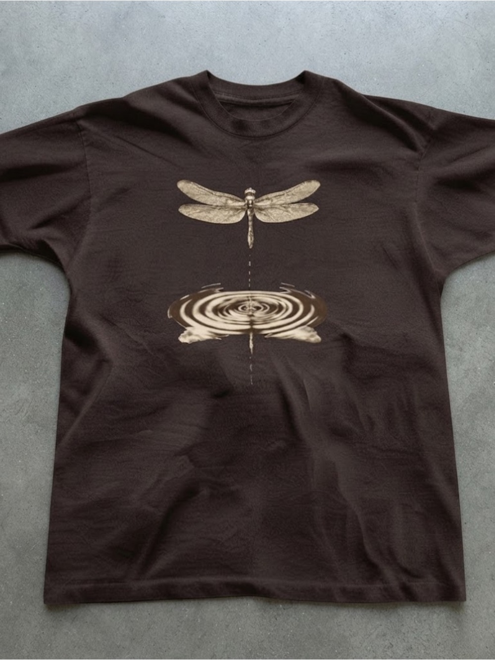 Dragonfly Graphic Nature Art Print Gildan Unisex Cotton T-shirt
